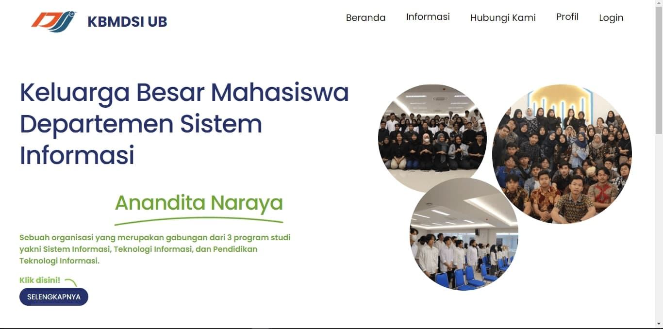 KBMDSI FILKOM Website